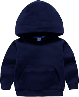 Toddlers'Kids Boys Girls Fashion Hoodies & Sweatshirts Long Sleeves Solid Color Sports Tracksuits Hooded Pullover