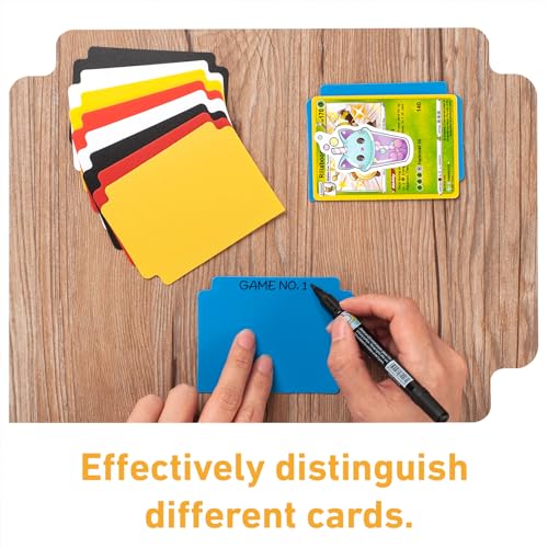 Sunezlgo 6 Pack Trading Card Storage Box,Cardboard Sports Game Card Storage Collector Boxes With 10 Pcs Dividers,Card Organizer For Baseball Football Basketball Cards,Hold 3,600 Standard Trading Cards thumb #4