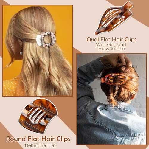Save 56% on ProSuites 8-Pack Flat Hair Clips for Women - Image 4