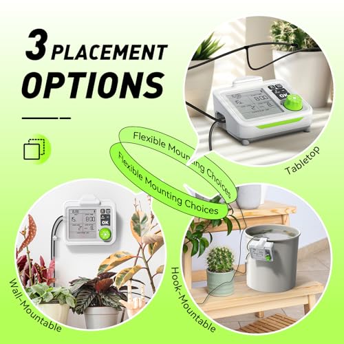 RAINPOINT Large Display Automatic Plant Waterer Indoor for Pot Plant,Cycle & Soak Mode Vacation Self Watering Drip Irrigation System Device Kit - image 8