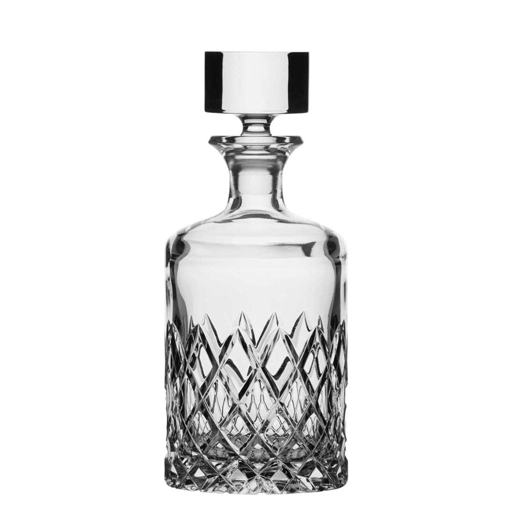 ARNSTADT KRISTALL Whiskykaraffe Venedig (25 cm) Kristallglas mundgeblasen · von Hand geschliffen · Handmade in Germany