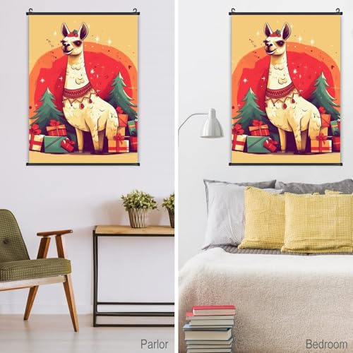 Affiche sur toile d'alpaga de qualité supérieure 40x61 cm - 4