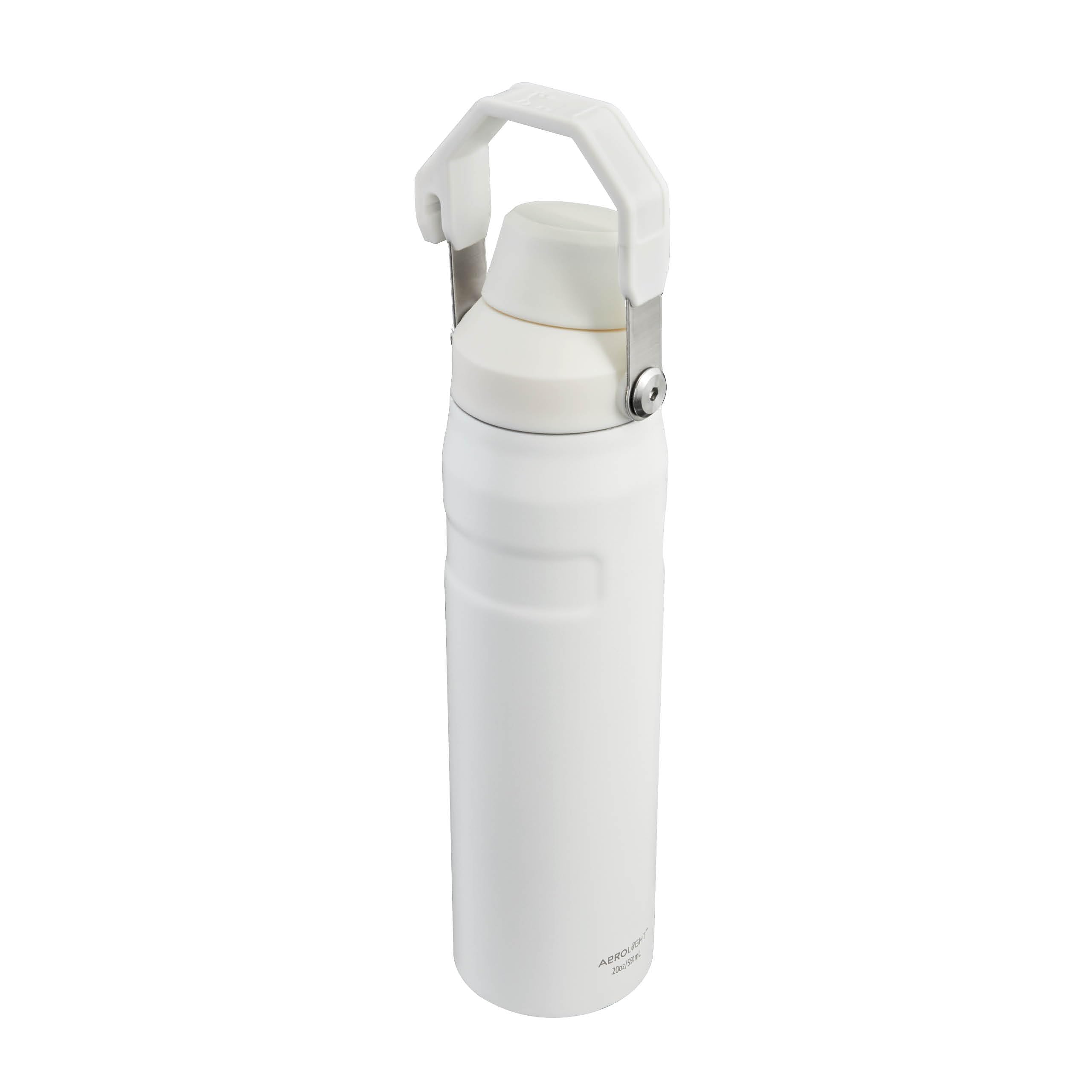 STANLEY 1913 Iceflow Fast Flow Trinkflasche Sport 0.6L - Frost | Kühlt 10 Std. - Auslaufsicher - BPA-frei - Spülmaschinenfest