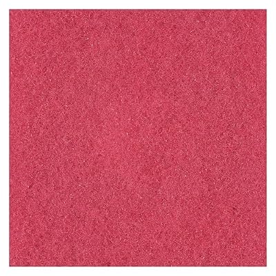 Boardwalk Buffing Floor Pads, 18 Diameter, Red, 5/Carton