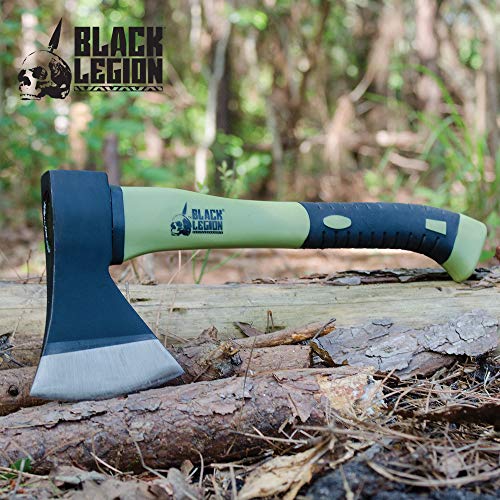 United Cutlery Black Legion Camping Hatchet | 4" Carbon Steel Blade