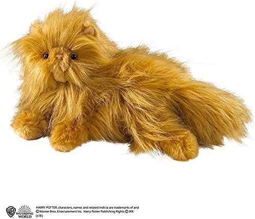 The Noble Collection Crookshanks Plush Officially Licensed 10in (25cm) Harry Potter Toys Dolls Plush Collectable Chamber of Secrets Doll Figure - For Kids & Adults