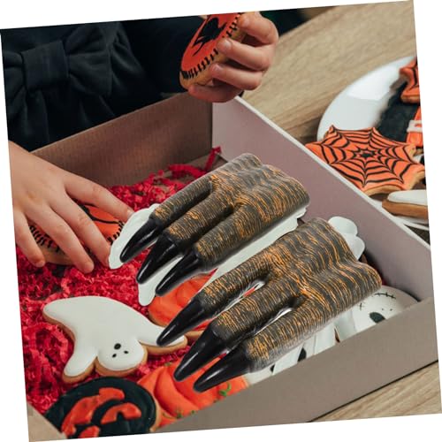 Yardwe 2pcs Realistic Dinosaur Gloves for Boys and Girls Lifelike Soft Puppets for Performance Parties and Imaginative Play4