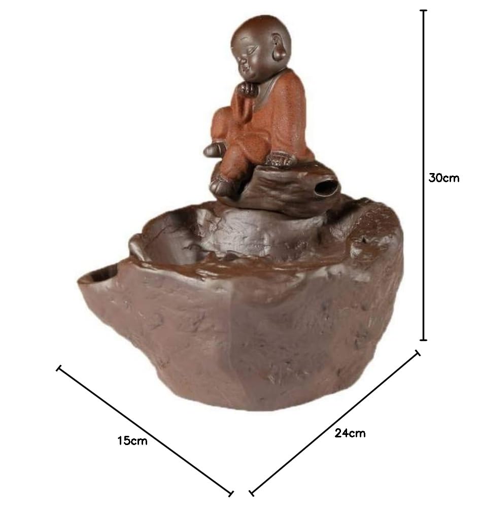 Lachineuse - FONTAINE A EAU - BONZE ZEN - Ambiance et Déco Asiatique