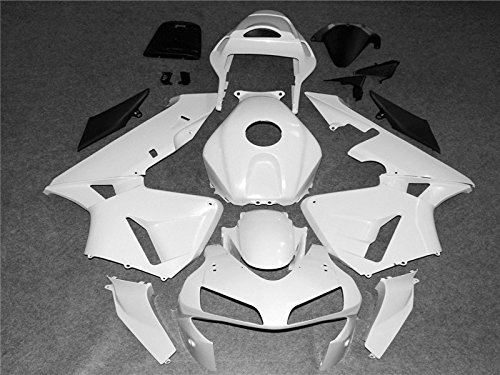 2003 2004 CBR600RR Injection Unpainted White Fairing for Honda Motorcycle Bodywork