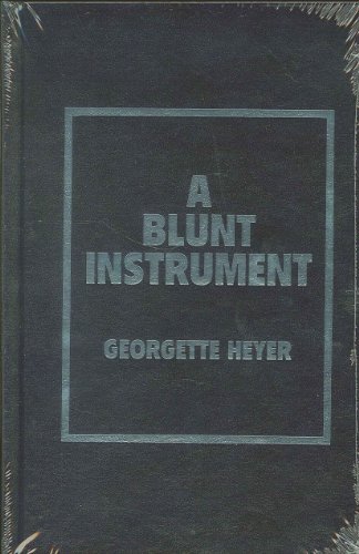 Blunt Instrument 0891906401 Book Cover
