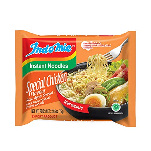 Indomie Mi Goreng Instant Stir Fry Noodles, Halal Certified, Chicken