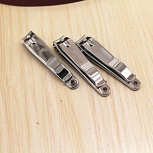 VONKY Prego Homens Mulheres de aço inoxidável Clipper Unha Unha Slant Borda Clipper Cortador de 6,9