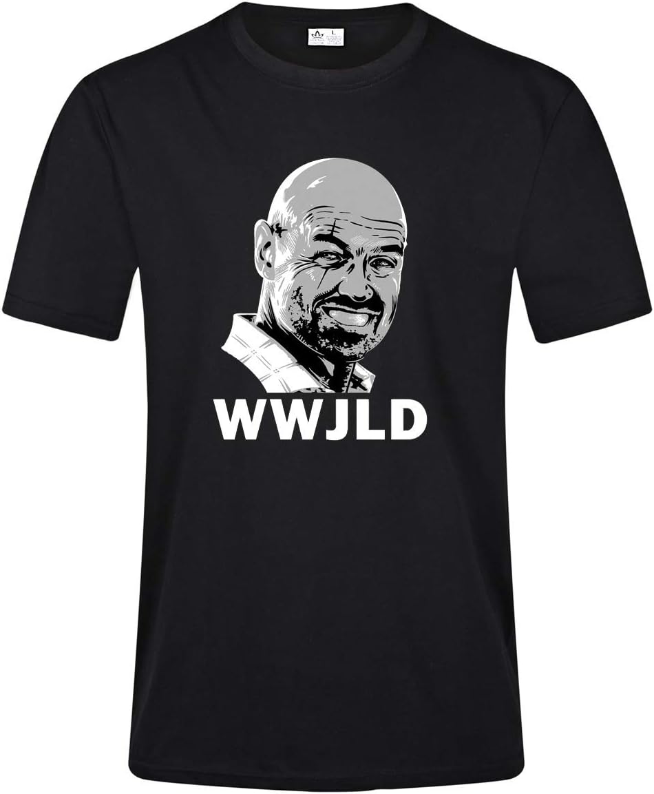 What Would John Locke Do Lost Men's T Shirt Fashion Casual Cotton Tee Shirts
