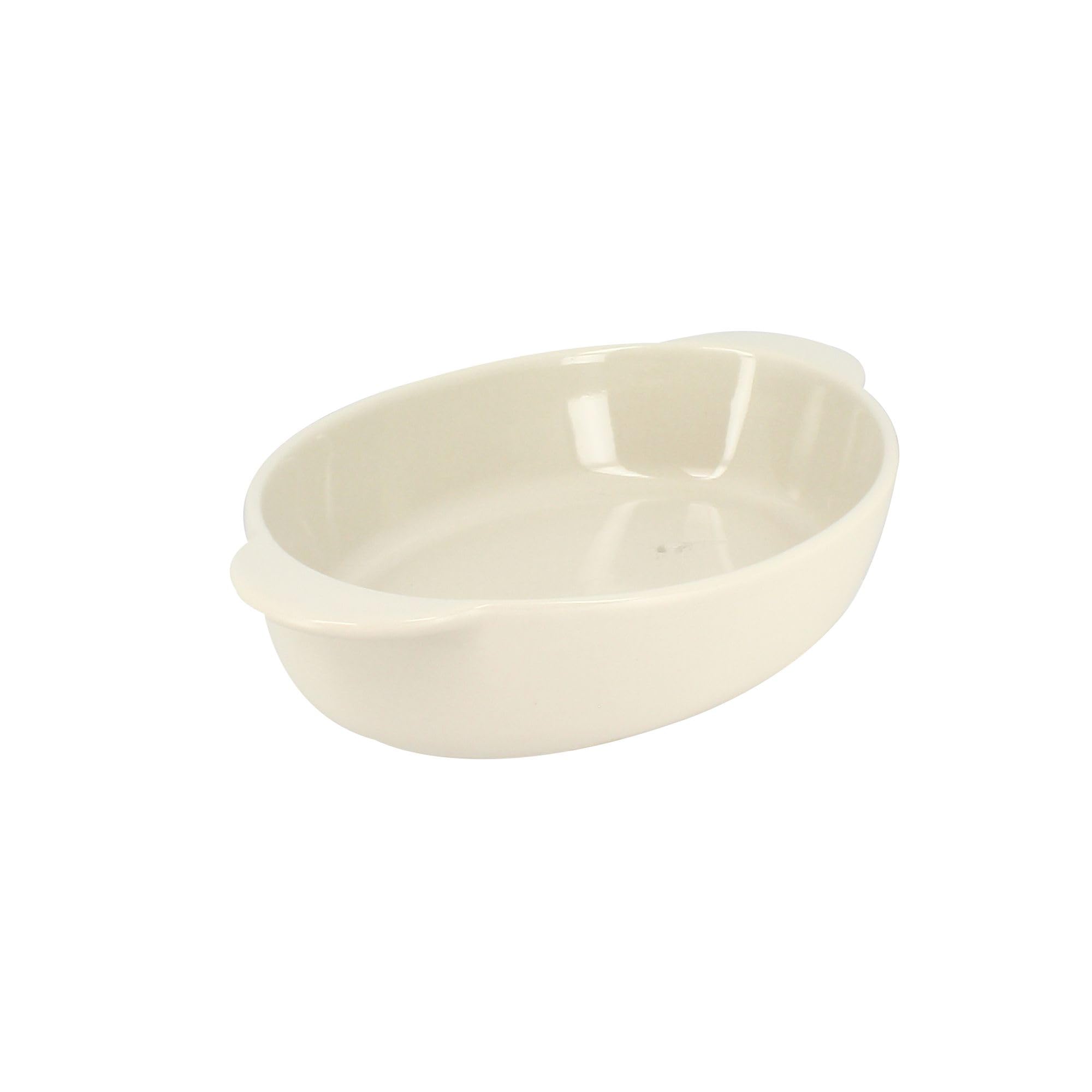 Plat à four octave ovale MENASTYL 27cm plat grès beige 950ml 3356160