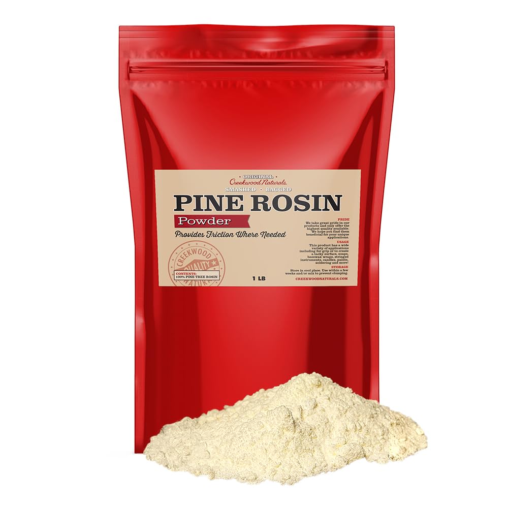 1 Lb Powdered Pine Gum Rosin Powder - Creekwood Naturals