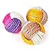 Sisal Ball Katze 3 Stck Interaktiver Sisalball Katzenspielzeug, Interaktiv Spielzeug Katz Sisalball Kätzchen Spielzeug Umweltfreundliche Kätzchen Bälle