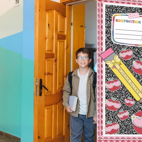 Fournitures de fête pour salle de classe avec bannière composition