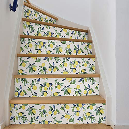 NuWallpaper NUS3161 Lemon Drop Peel & Stick Wallpaper, Yellow