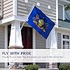 Anley Fly Breeze 3x5 Foot Pennsylvania State Flag - Vivid Color and Fade Proof - Canvas Header and Double Stitched - Pennsylvania PA Flags Polyester with Brass Grommets 3 X 5 Ft #1
