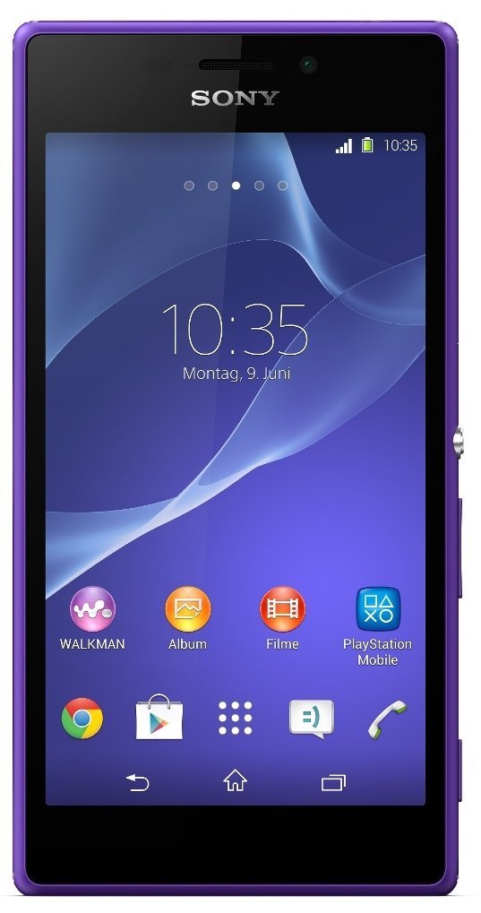Amazon.com: SONY XPERIA M2 D2303 8GB PURPLE FACTORY UNLOCKED 