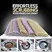 The Crown Choice Heavy Duty Non-Scratch Dish Scrubbers for Cleaning Dishes & Pots (6Pcs) - Replace Kitchen Sponges for Dishwashing with Our Scouring Pads - Try Our Alternative Dish Washing Scrub