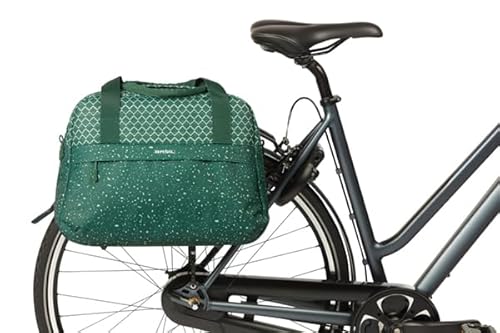 Basil Flair Borsa Per Bicicletta Singola – 18 L, Blu Navy, Impermeabile, Sostenibile In Bottiglie Di Plastica Riciclata, Ideale Per L'uso Quotidiano - 5