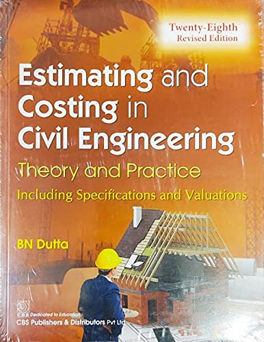 ESTIMATING AND COSTING IN CIVIL ENGINEERING PDF DOWNLOAD BN DUTTA visual data 5