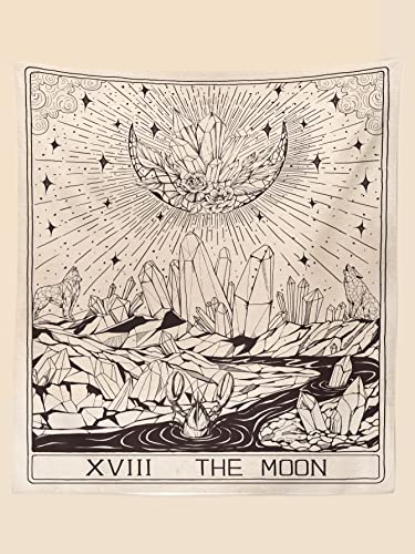 Tapices con estampado floral y lunar, decoración para el hogar, decoración para dormitorio, dormitorio (color multicolor, tamaño: 150 x 200) Cover