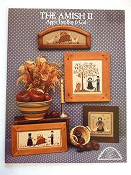 Pamphlet The Amish II - Apple Tree Boy & Girl - Cross Stitch Book