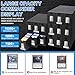 ATPWONZ Trading Card Storage Box, 15000+ Cards Deck Box for MTG Commander, Trading Cards Organizer with 48 Card Dividers, Labels & Tapes, Visible Card Deck Boxes for MTG TCG PTCG Sport Cards