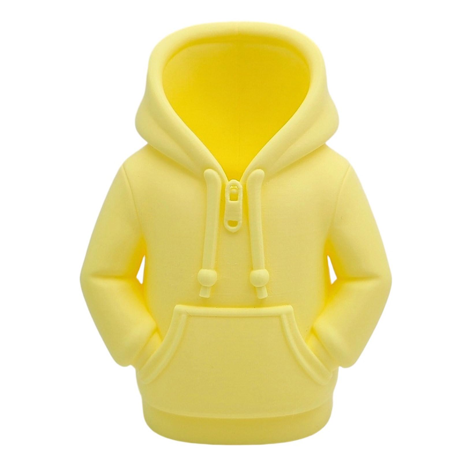Zkydhbd B Hoodie Pocket Pen Holder Printed Multicolor Stationery Storage For Desk Office/School/Dorm Use Youthful Hoodie Design Desk Decoration