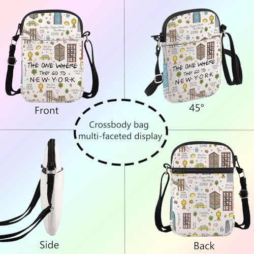 New York Travel Crossbody Bags New Yorker Shoulder Bag New York Souvenir Gift New York Merchandise NYC Lover Gift3