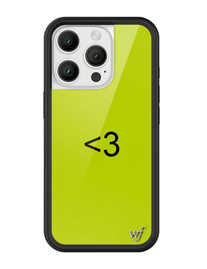 Image of Wildflower Cases - iPhone 16 Pro Compatible - BRAT | Impact-Certified 6.5 ft Drop Protection Case, Raised Protective Bumper, Cute Aesthetic Design, Women-Owned Small Business