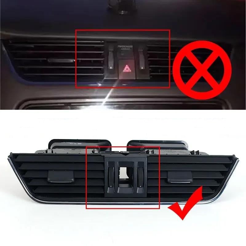 Grille de ventilation centrale pour climatiseur de voiture Skoda Octavia