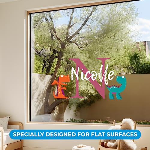 Vinilo decorativo dinosaurios personalizado para pared miniatura 6