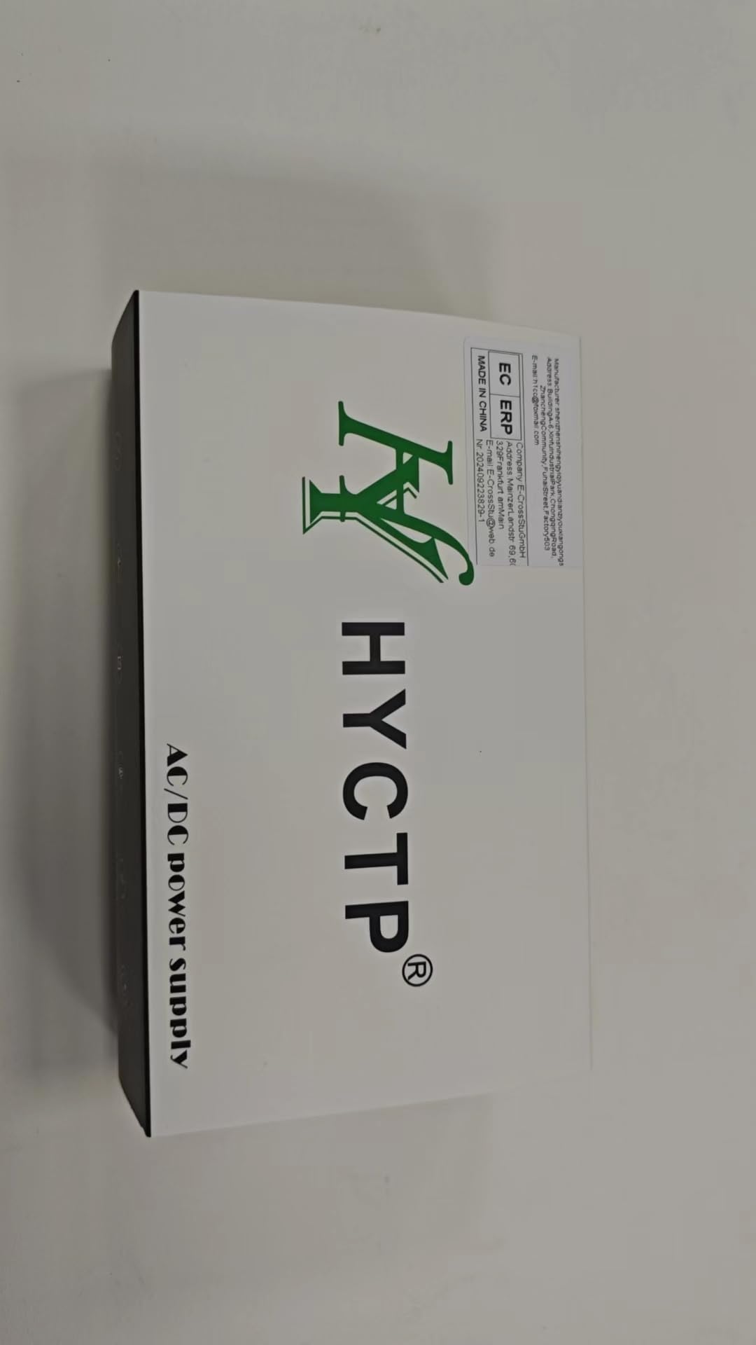 HYCTP Alimentatore di rete da 15 V, adatto per l'uscita di dispositivi elettronici 15 V, 1-4 A, altoparlanti, monitor, stampanti, controller DJ, mini amplificatore, ecc., caricatore AC/DC 15 V (60 W