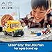 LEGO City: The Van Building Toy for Kids - Pretend Play Set for Boys & Girls, Ages 6+ - Delivery Van Toy W/2 Minifigures & 4 Mini Box Elements - Gift Idea for Birthdays - 60500