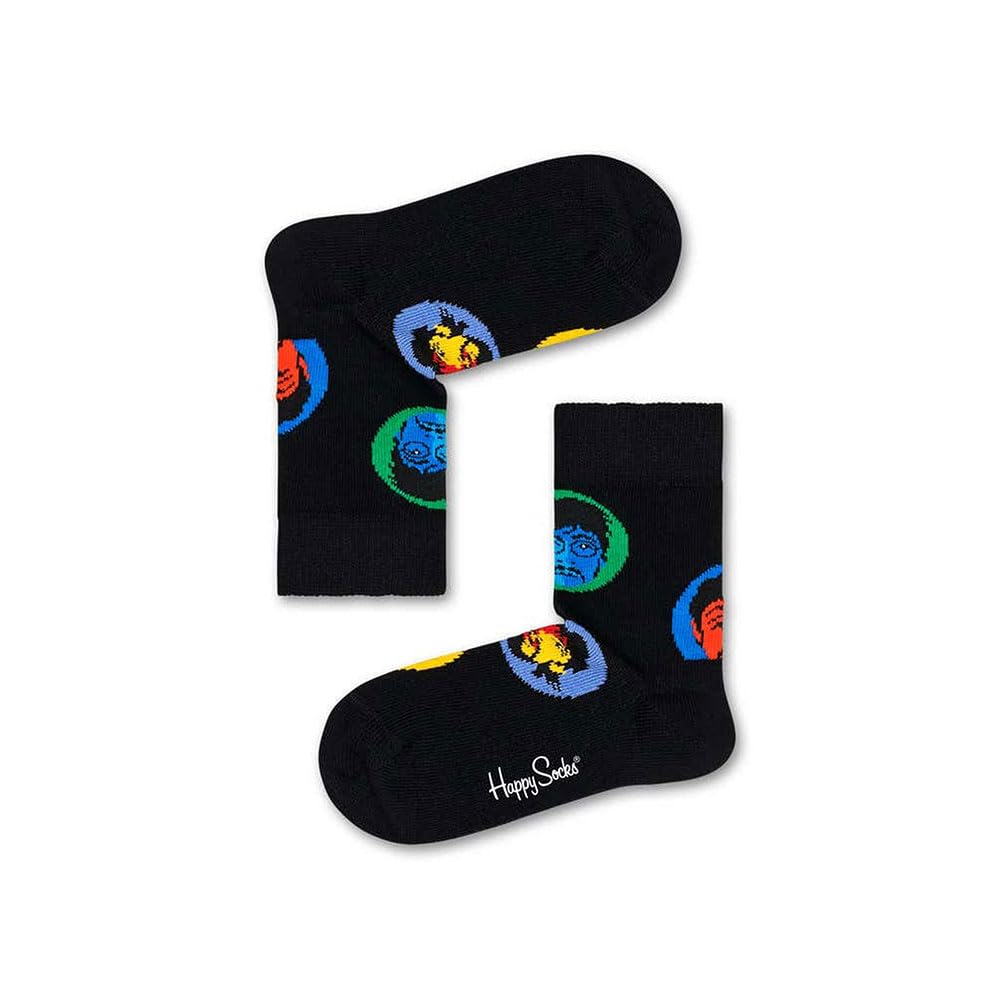 Happy Socks Chaussettes Kids Beatles Bright Spot Taille 12-24M, Multicolore, 12-24 Mois Mixte Enfant - Les Beatles, Paul McCartney, John Lennon, RIngo Starr, George Harrison Happy Socks Chaussettes Kids Beatles Bright Spot Taille 12-24M, Multicolore, 12-24 Mois Mixte Enfant