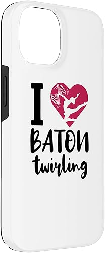 Miniatura 6 de Funda para iPhone 13 I Love Baton Twirling Majorette Baton Twirler