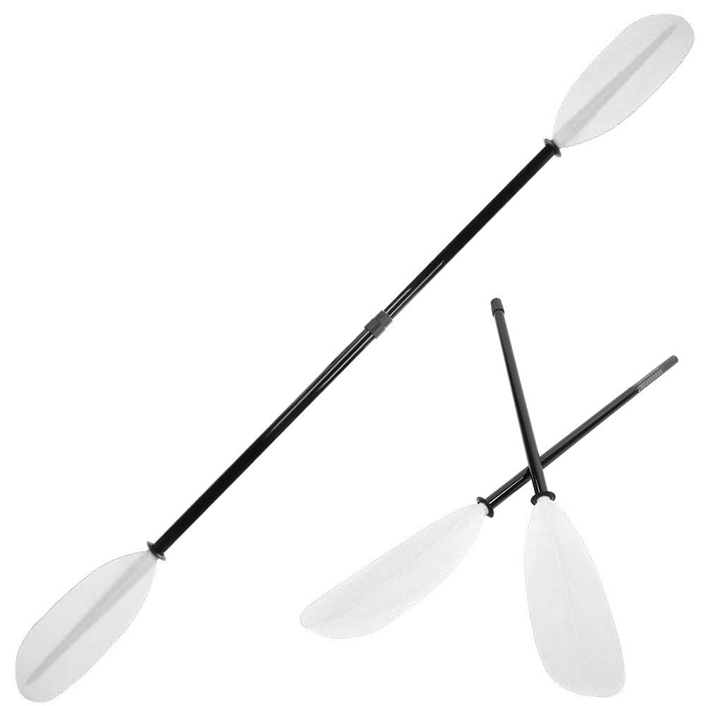 Paddle, pagaies réglables à Double extrémité en Fibre de Verre pour Bateau Gonflable de Kayak de Surf