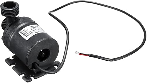 Miniatura 6 de Bomba sumergible de circuito directo de 12 V, bomba de agua sumergible de motor sin escobillas de alta elevación 800LH para estanque, cascada
