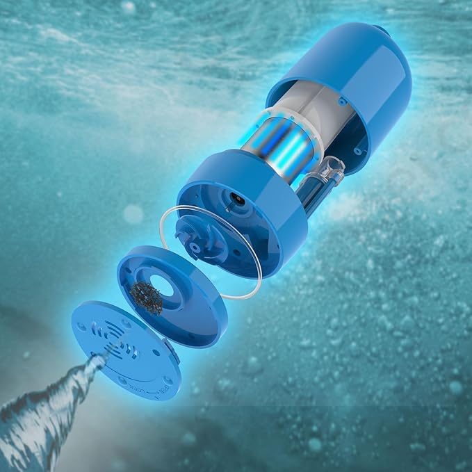 Portable 12V High Pressure Camp Shower Pump Compatible with Car Lighter Plug&PD Fast Charging Portable Power Banks by USB-C,Outdoor Shower for Camping miniatura 4