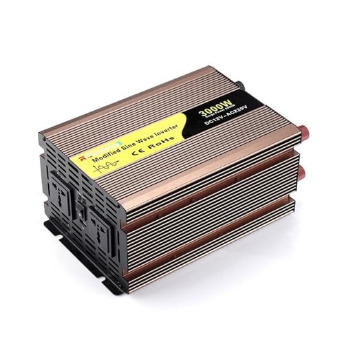 Inverseur de maison 12V 220V 3000W onde de correction pour véhicule
