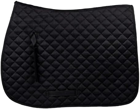 Horse Riding Bib, Obstacle Bib, Equestrian Supplies, Saddle Pad, Saddle Pad, Shock Absorption, Horse, Equestrian Accessory, Solid Color, Black