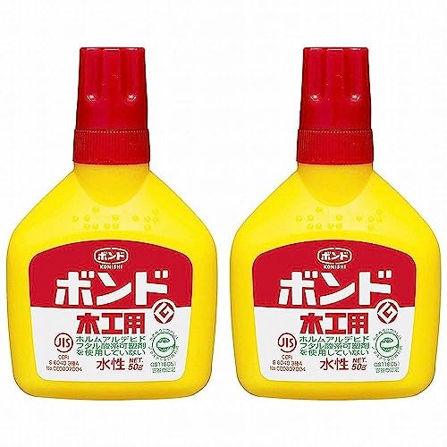 Amazon.co.jp: コニシ ボンド木工用 50g(ボトル入り) #10122 2個セット