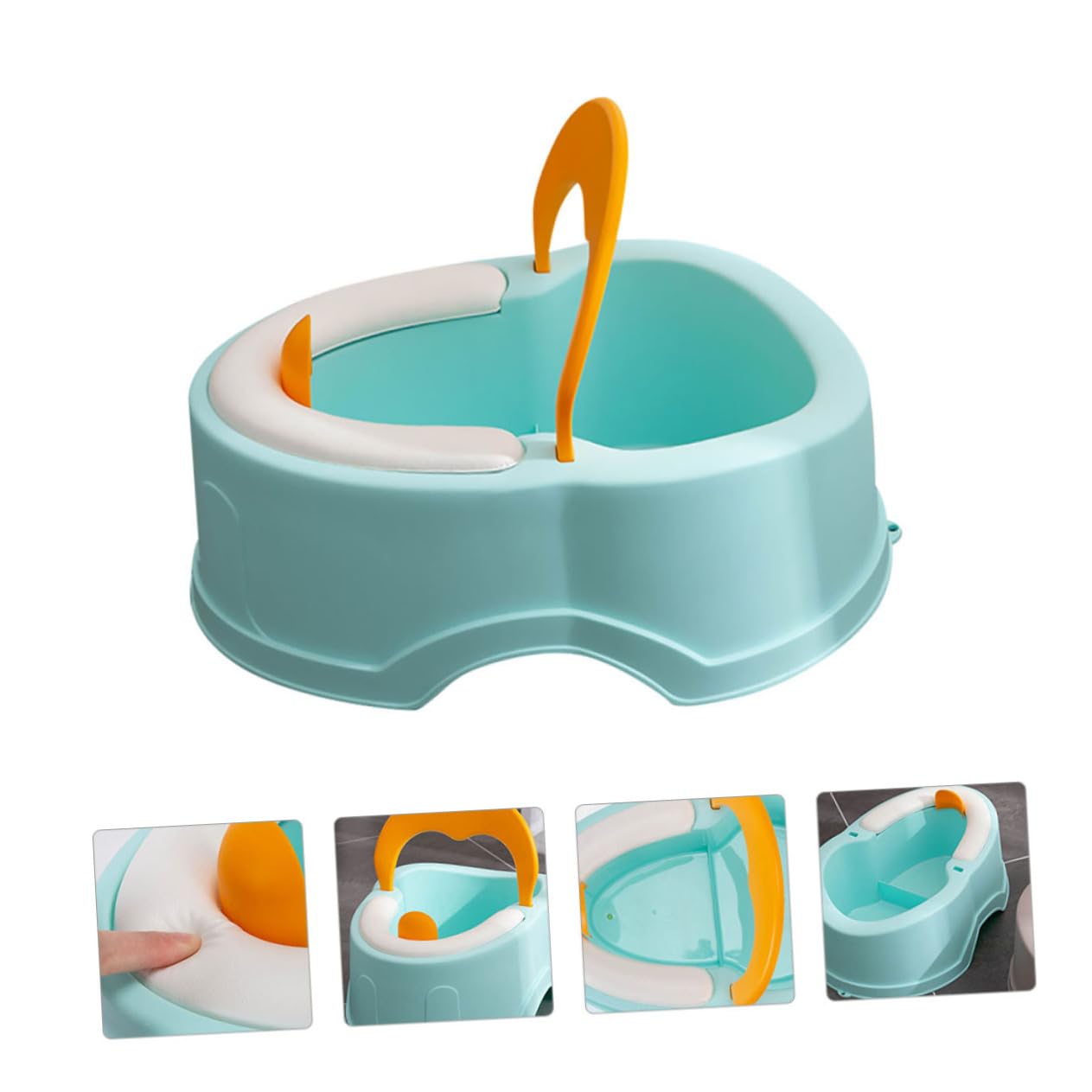 Vaguelly 1pieza Inodoro Infantil Compacto y Duradero Para Niño Niña Asiento Adaptador De Baño Portátil Diseño Atractivo y Práctico Para Uso Casa y Viajes