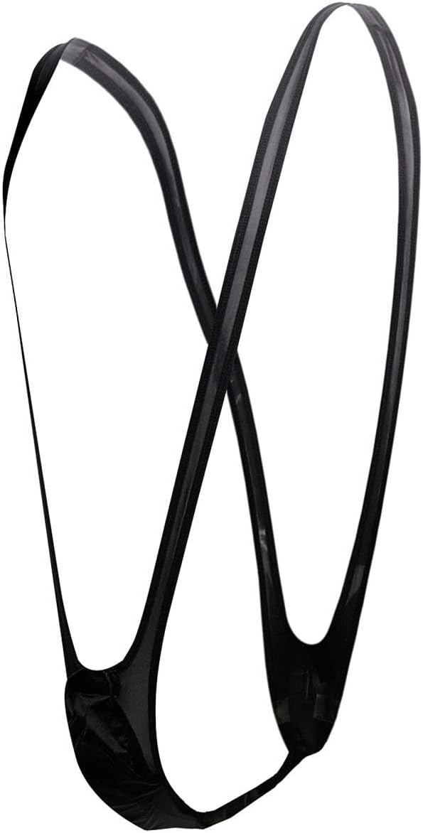 Mens Microfiber Mankini Suspender Brief Underwear
