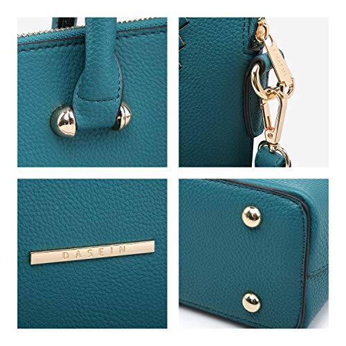 Dasein Women Woven Design Large Handbag Purse Vegan Leather Work Bag Tote Shoulder Bag #TOP2