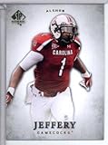 2012 Upper Deck SP Authentic # 5 Alshon Jeffery RC - South Carolina Gamecocks/Chicago Bears (RC - Rookie Card) NFL Football Trading Card