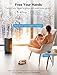 GoveeLife Electric Heater, Low Energy 80° Oscillating PTC Ceramic Heater with Thermostat, Heater Works with Alexa & Google Assistant, Overheating & Tip-Over Protection,Energy-Saving-ECO-Mode